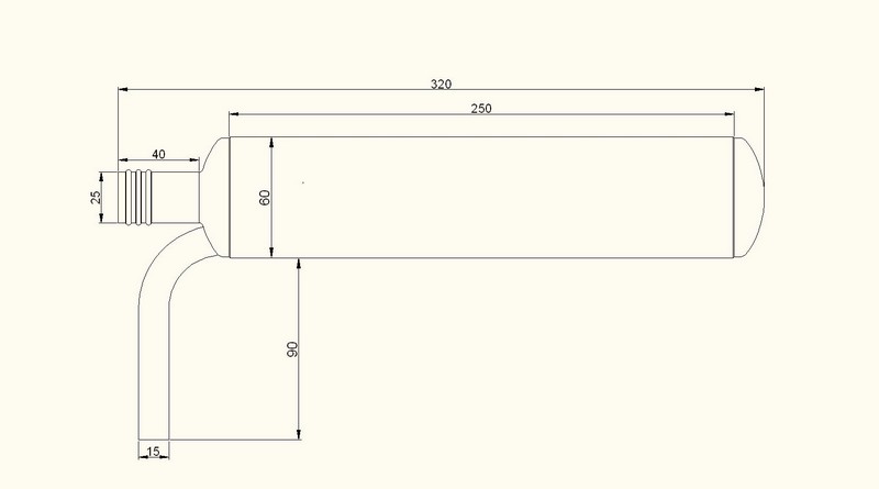 Auspuff Schalld/ämpfer 120cm Delstahl Auspuff Schalld/ämpfer Kit Gasentl/üftungsschlauch Schalld/ämpfer F/ür Auto-Luft Diesels Heizung F/ür Standluft-Dieselheizungen